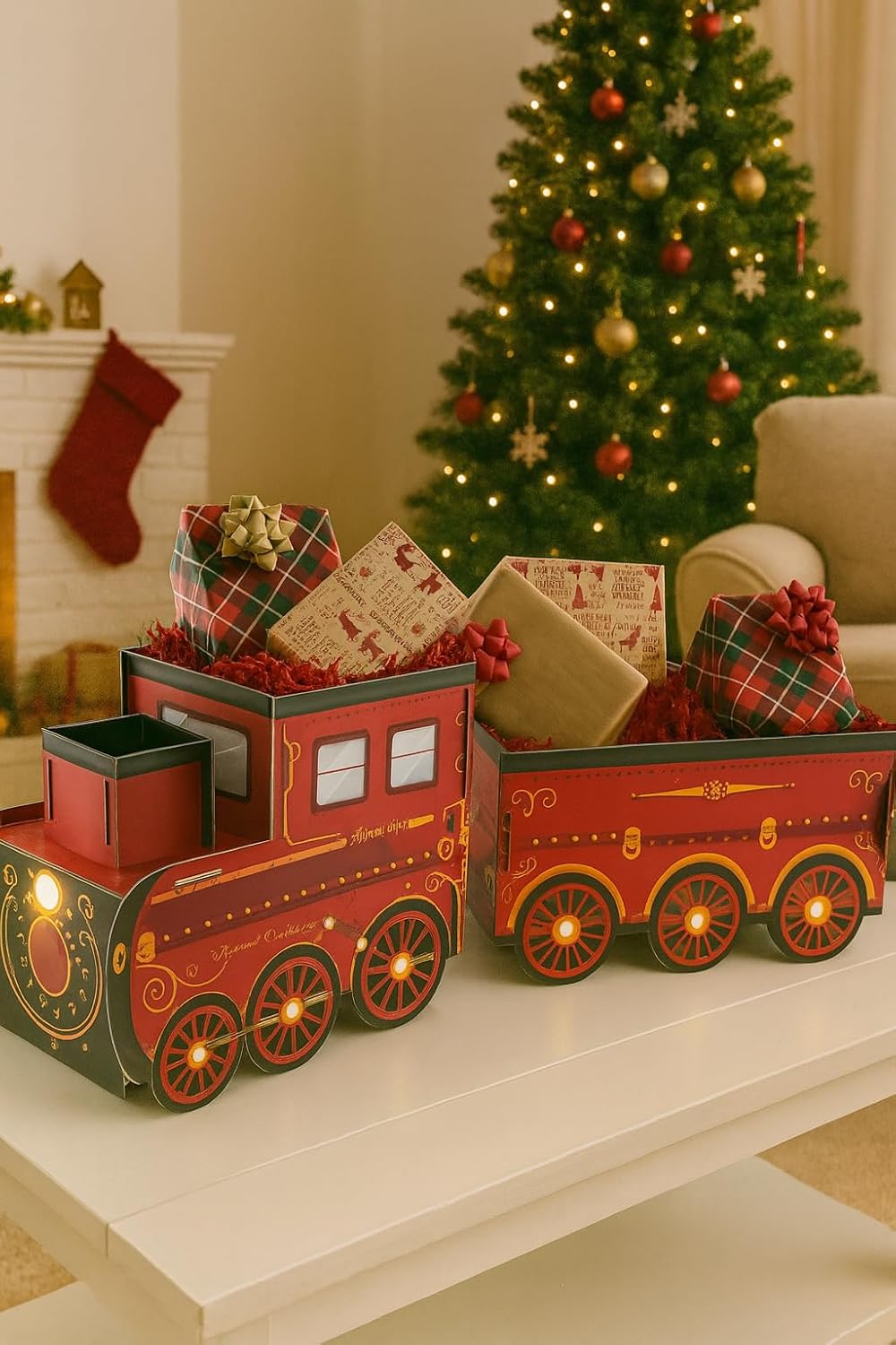 Christmas Present Gift Train
