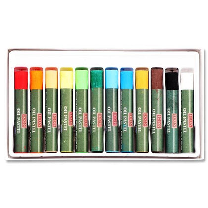Box of 12 Professional Oil Pastels by Icon Art