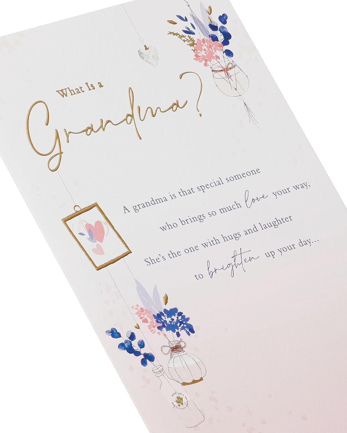 Sentimental Design Birthday Card for Grandma