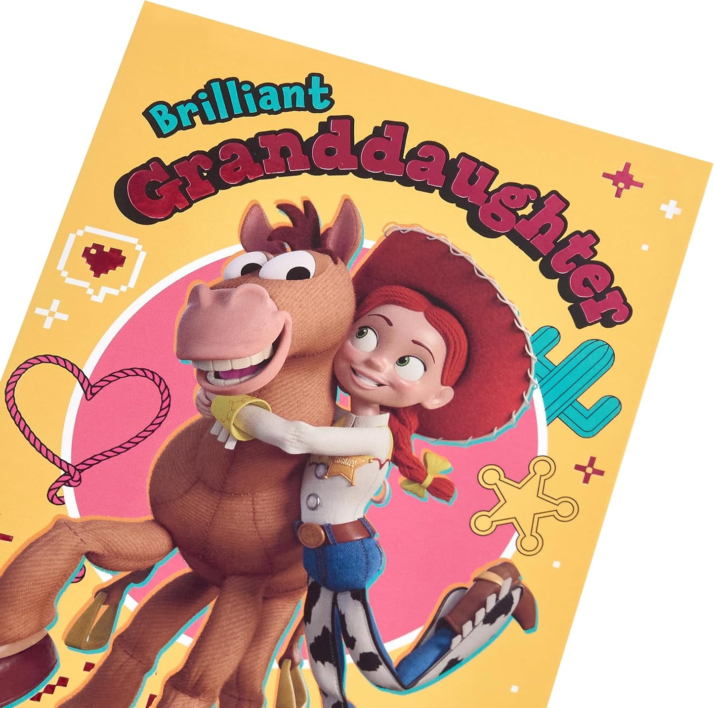 Disney Toy Story 5 Granddaughter Birthday Card