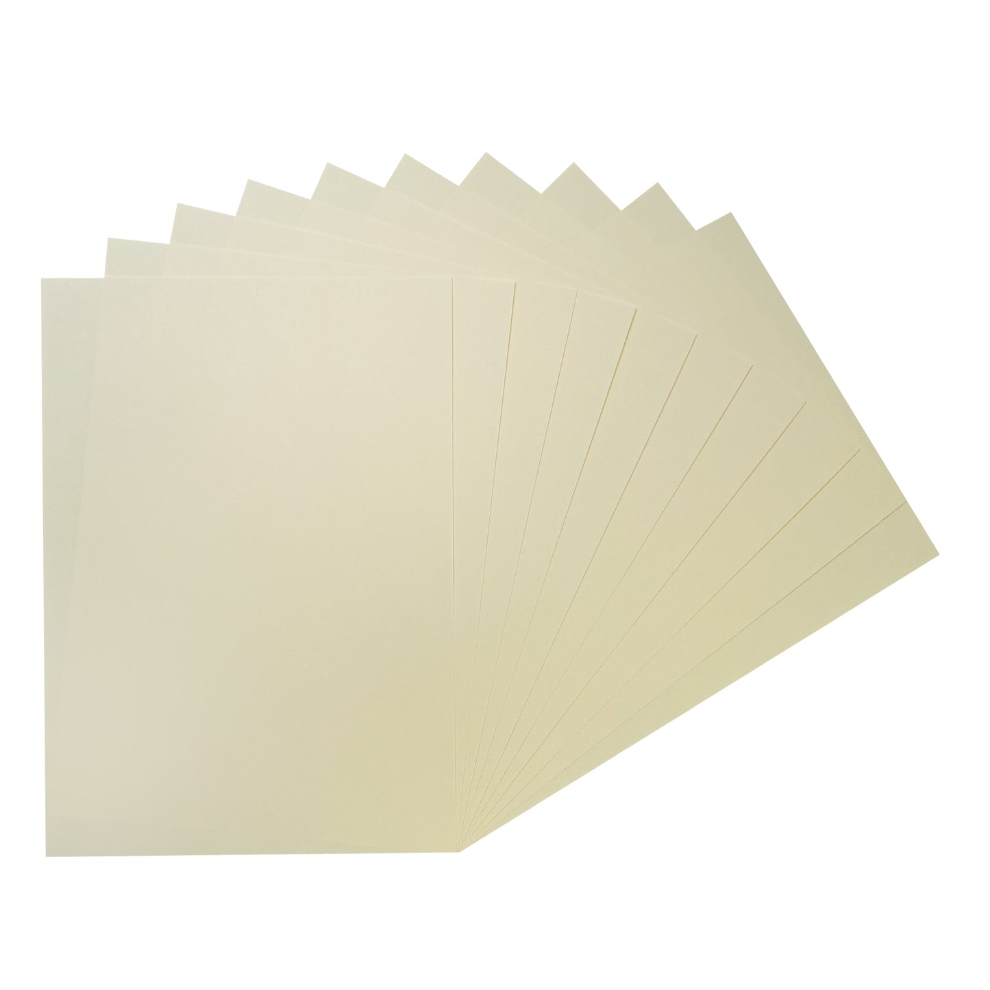 Pack of 100 A4 Ivory Coloured Paper 75gsm Sheets