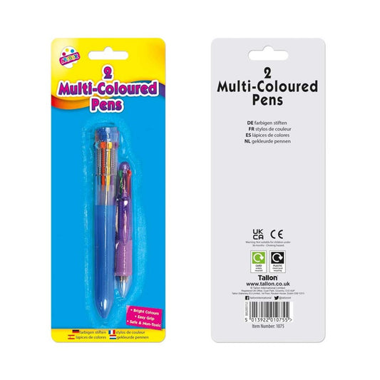 Multicolor Retractable Ball Pen