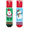 Single Pair of One Size Christmas Socks