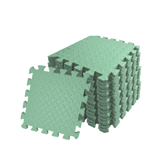 Pack of 20 30x30cm Mint Coloured 1cm Thick EVA Foam Mats