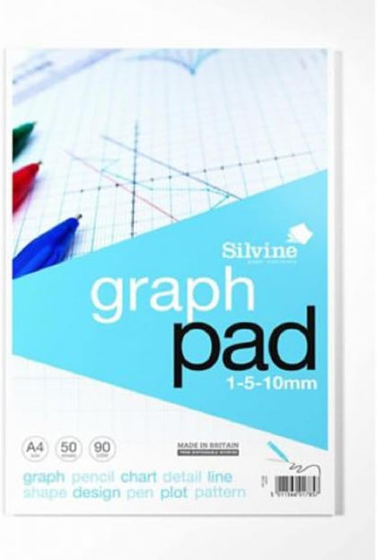 A4 50 Sheets Graph Pad