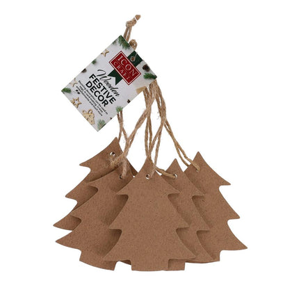 Christmas Wooden Tree Festive Decoration by Icon Craft