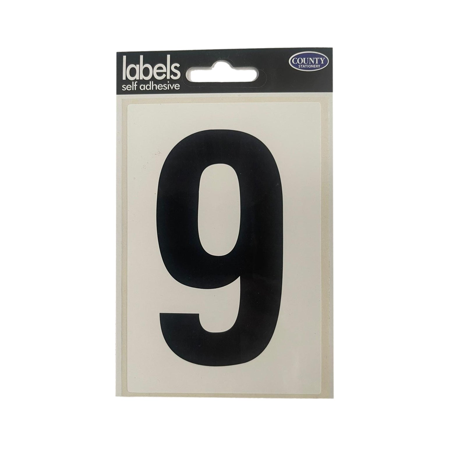 Number 9 Self Adhesive Wheelie Bin Label– Choice Wholesale