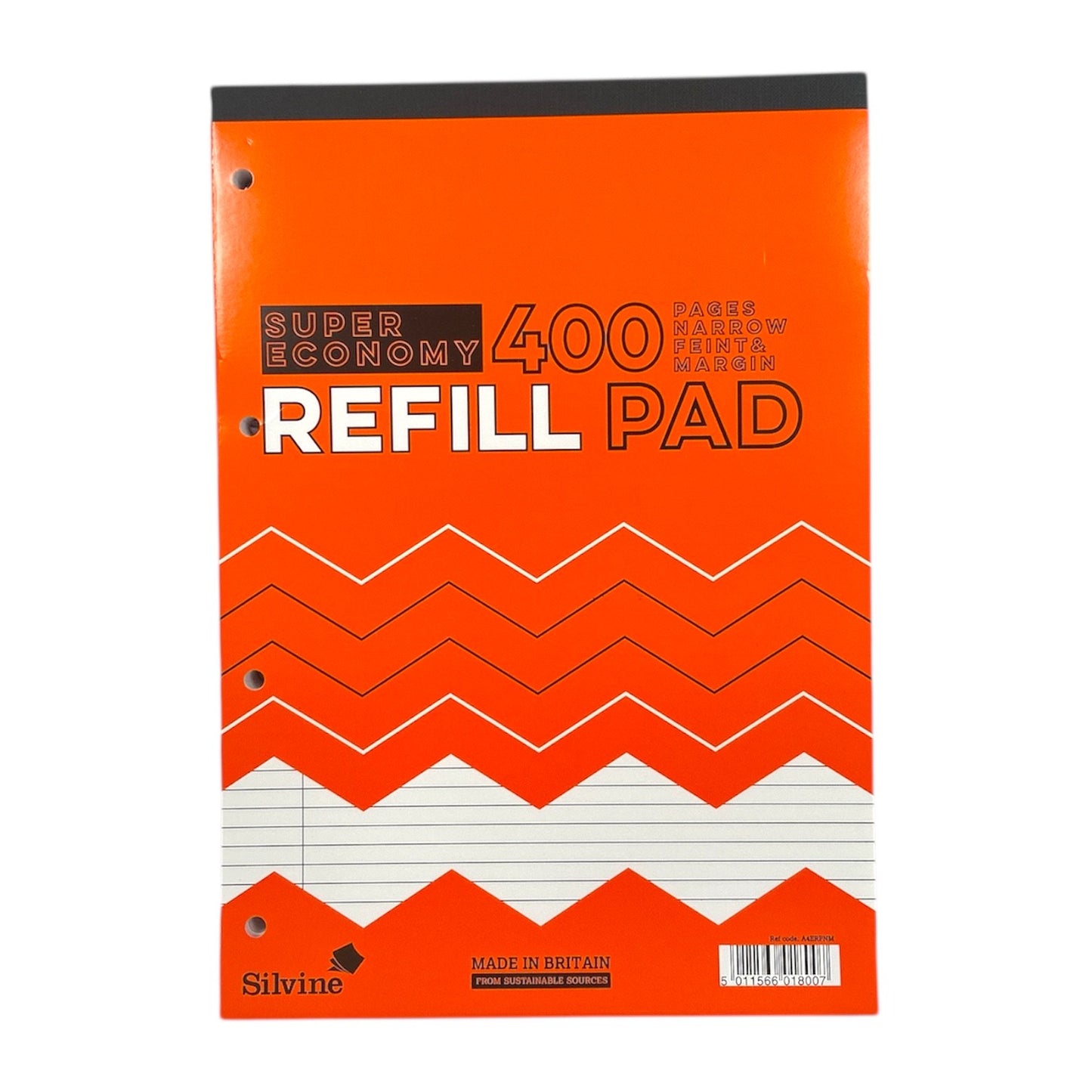 Super Economy A4 Refill Pad - Narrow Lined with Margin - 200 Sheets