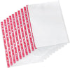 Pack of 25 A4 Side Opening Red Strip Delux Punched Pockets
