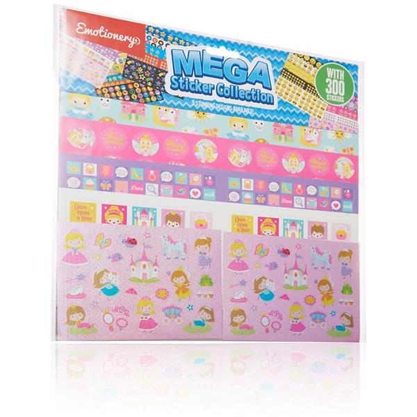Emotionery Pack of 300 Mega Sticker Collection 5 Assorted