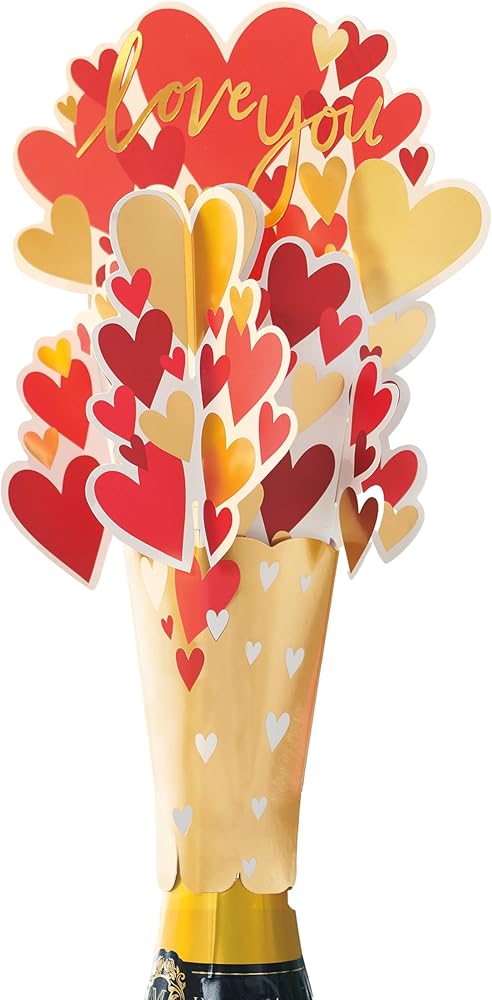 Love You Presents Bottle Topper Weddings Anniversary Valentine's Day