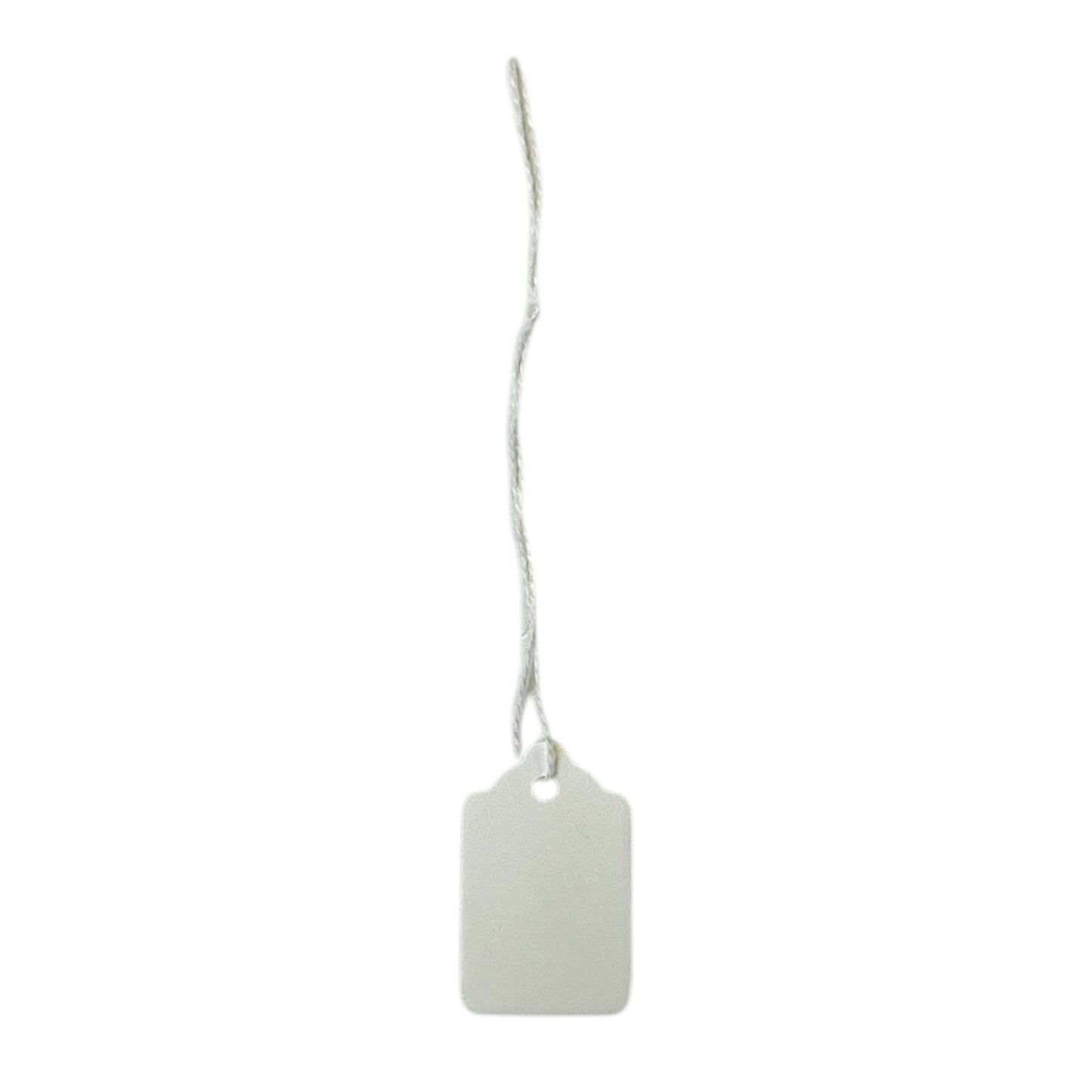 Box of 1000 White Merchandise Tags 44mm x 29mm