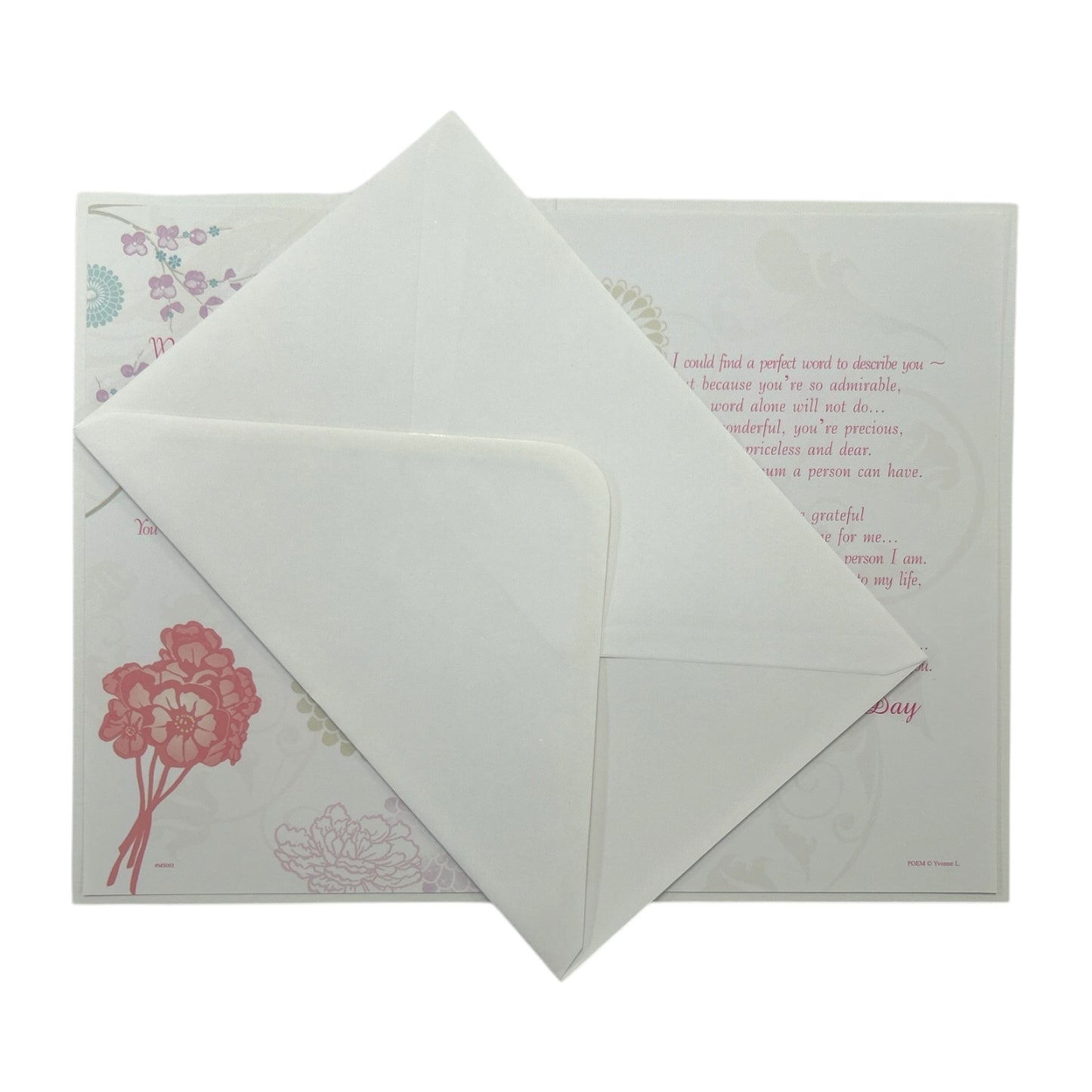 To The World's Best Mum With Love Floral Design Mother's Day Card