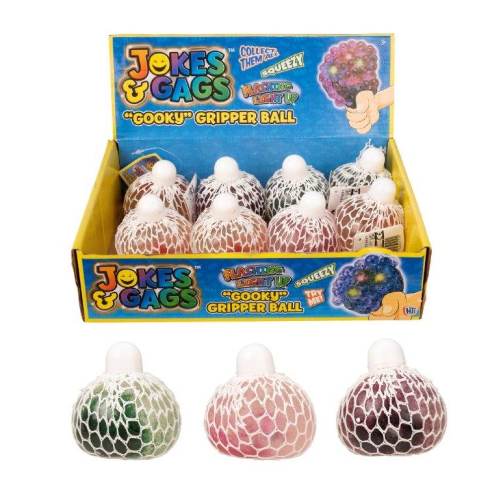 Single Light Up Gooky Gripper Ball– Choice Wholesale
