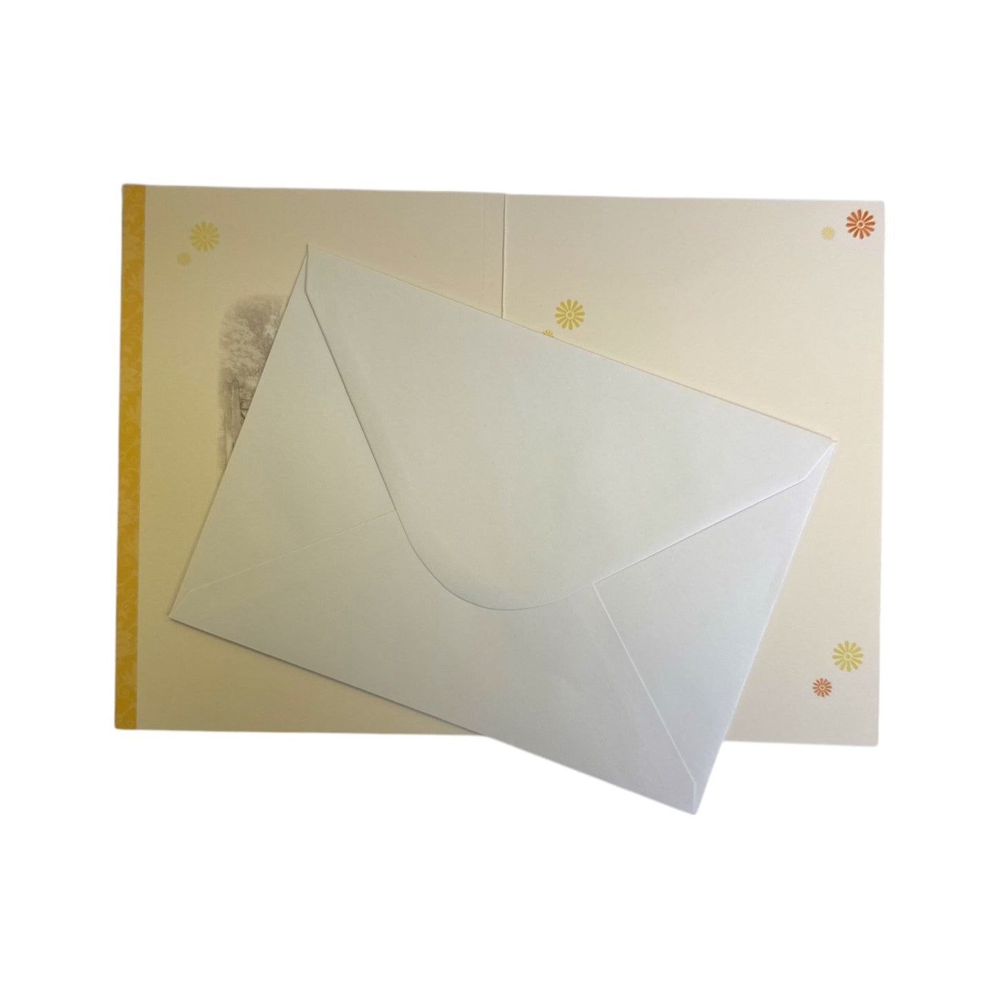 To Both Of You Wonderful Time Yellow Flower Design Easter Card