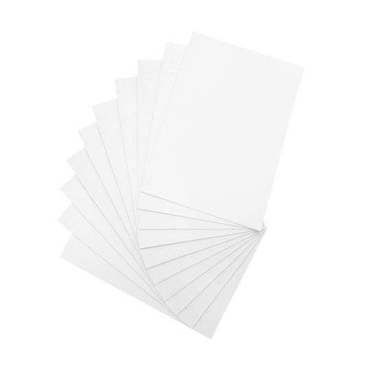 Pack of 50 A5 White Coloured EVA Foam Sheets