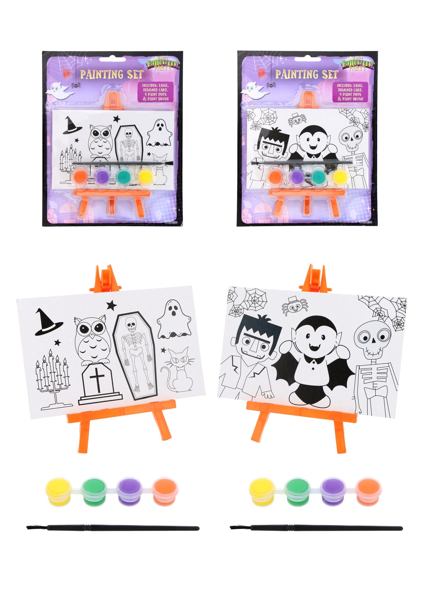 Single Mini Halloween Painting Set