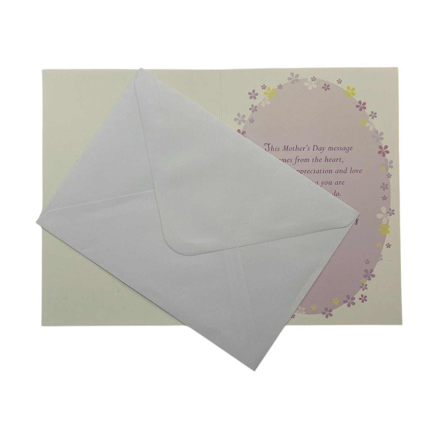 To A Special Mam Basket of Yellow and White Flowers Design Mother's Day Card