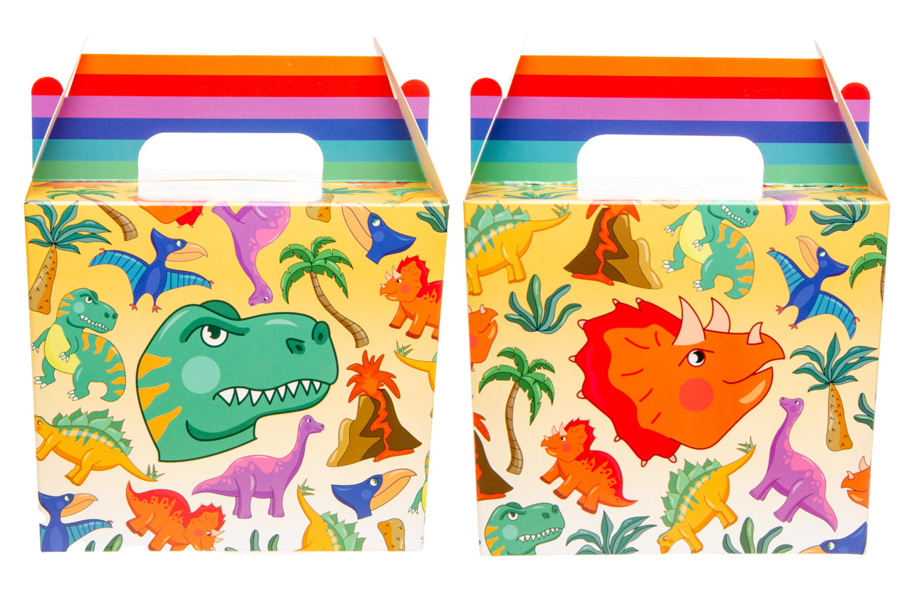 Pack of 12 Dinosaur Party Lunch Boxes