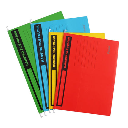 Pack of 10 Green A4 Suspension Files Folder