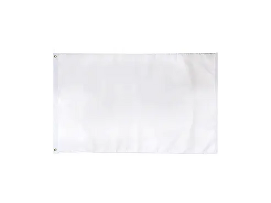 Plain White Flag 3ft x 2ft
