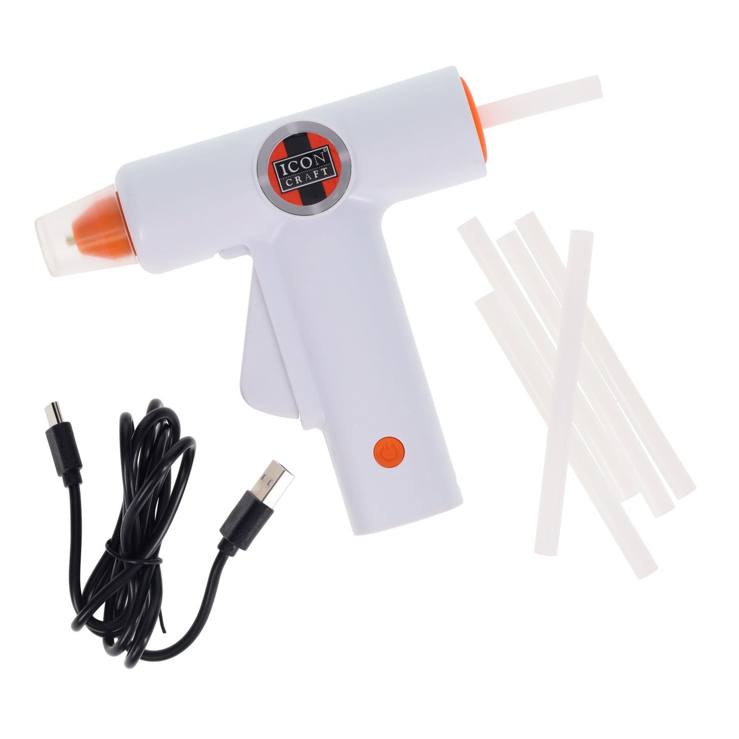 Cordless Hot Melt Glue Gun with Glue Sticks by Icon Craft