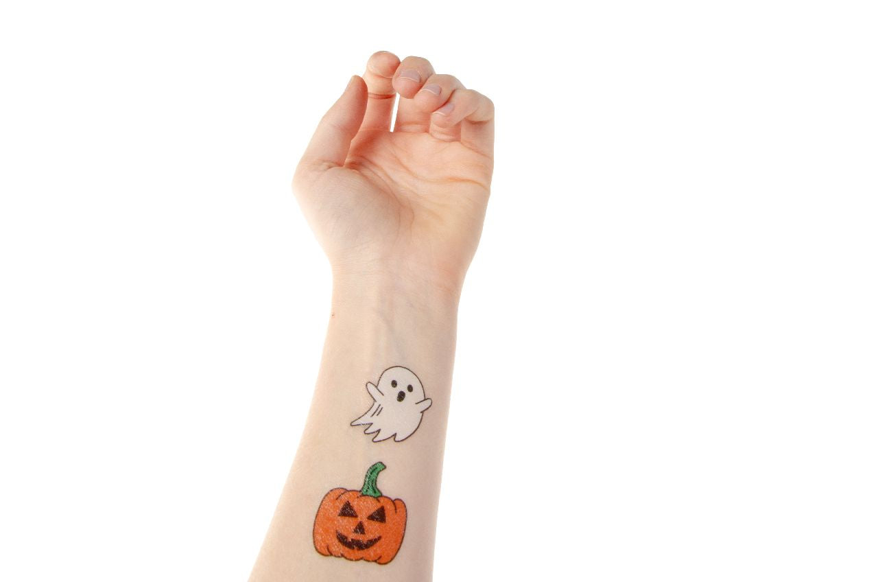 12 Pieces Halloween Tattoos
