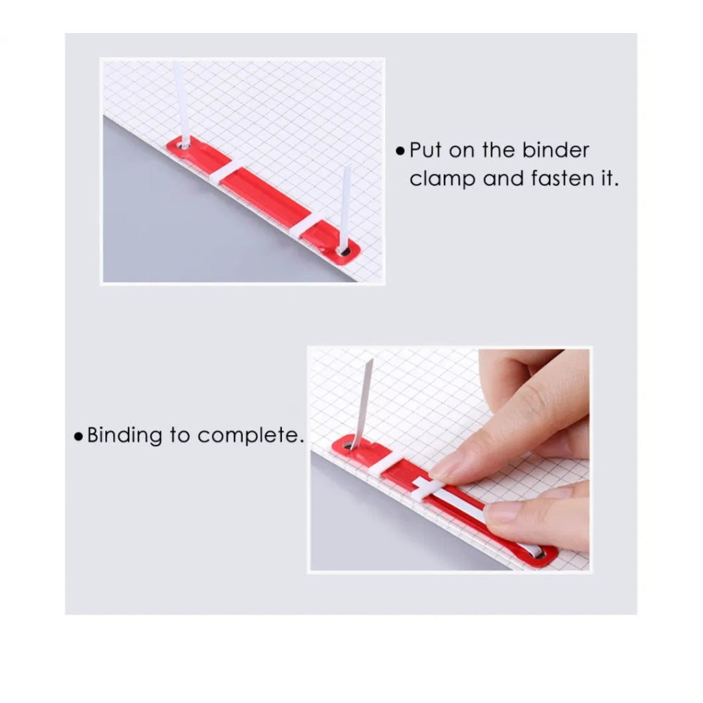 Pack of 50 Assorted Colour Paper Fasteners