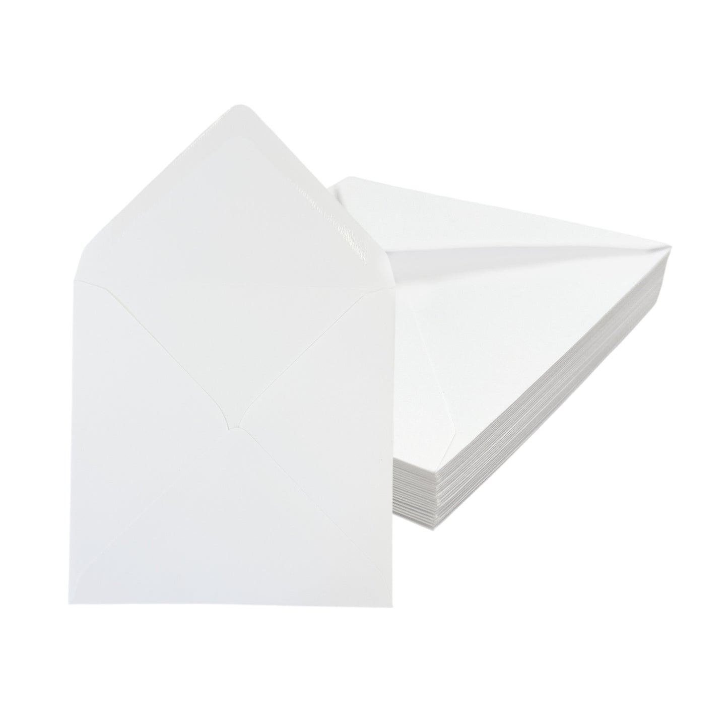 Pack of 50 White 100gsm 140x140mm Gummed Envelopes