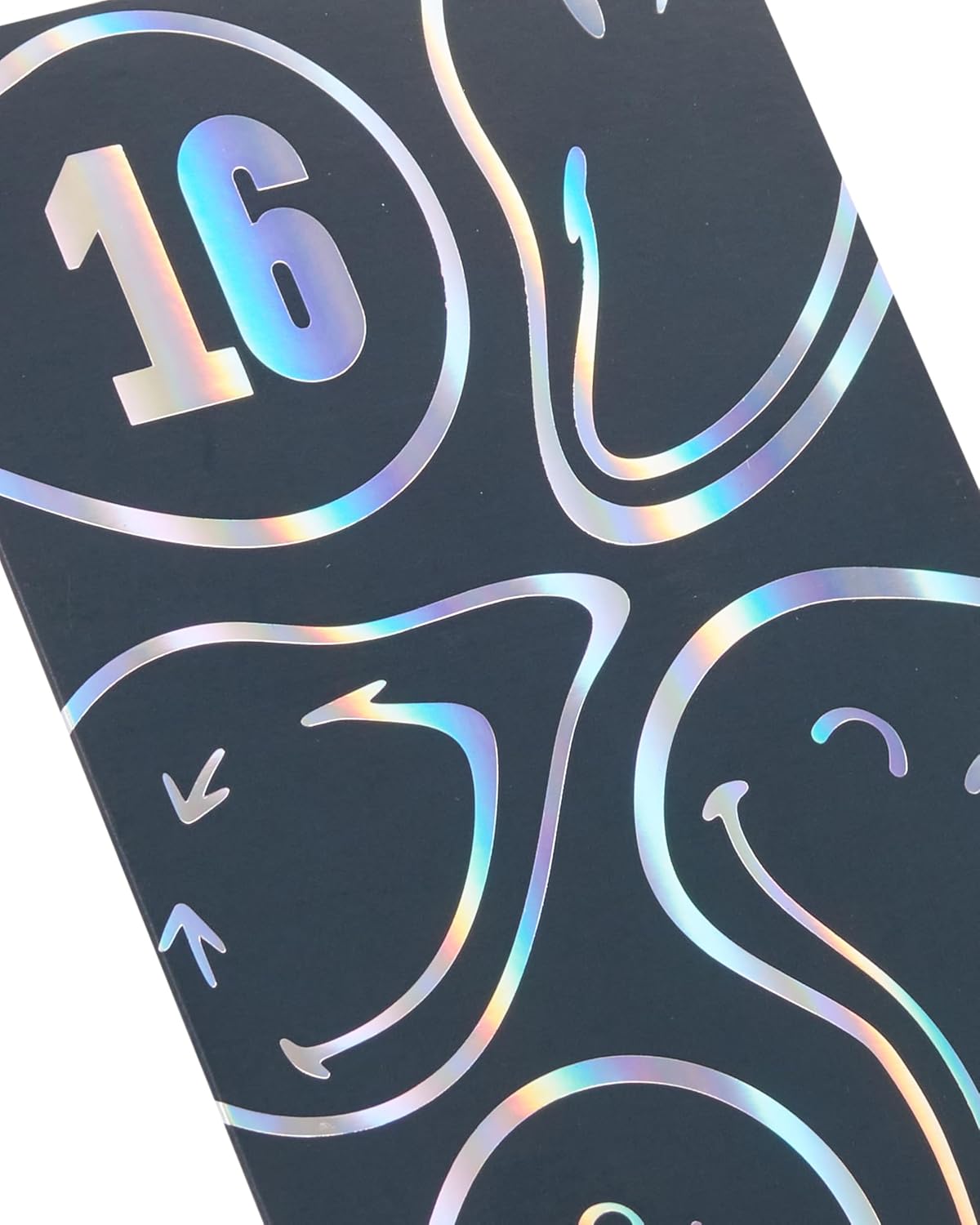 Smiley Face Design 16th Birthday Card