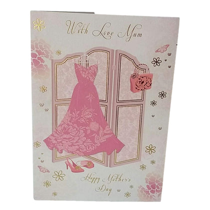 With Love Mum Happy Mother's Day Card