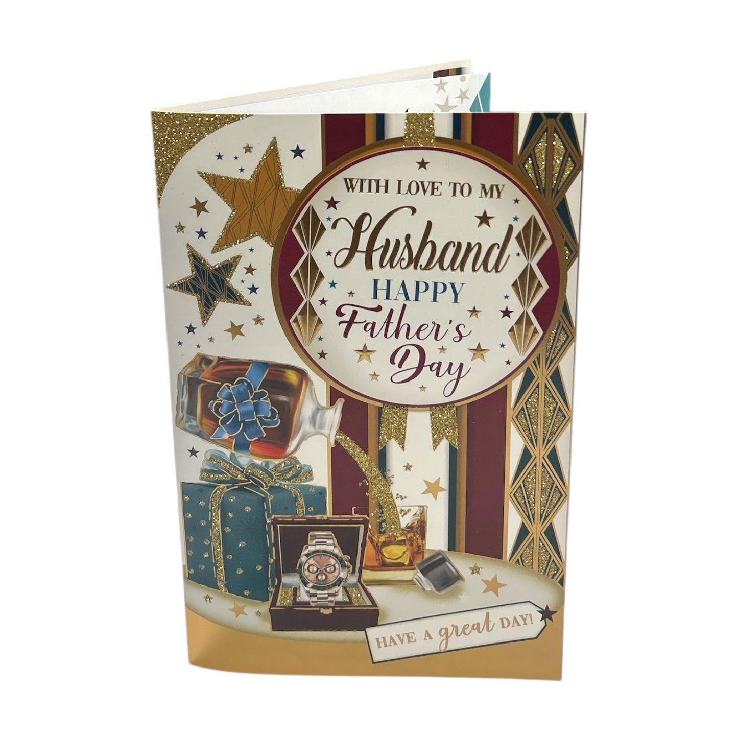 To My Husband Gifts Design Father's Day Boxed Card