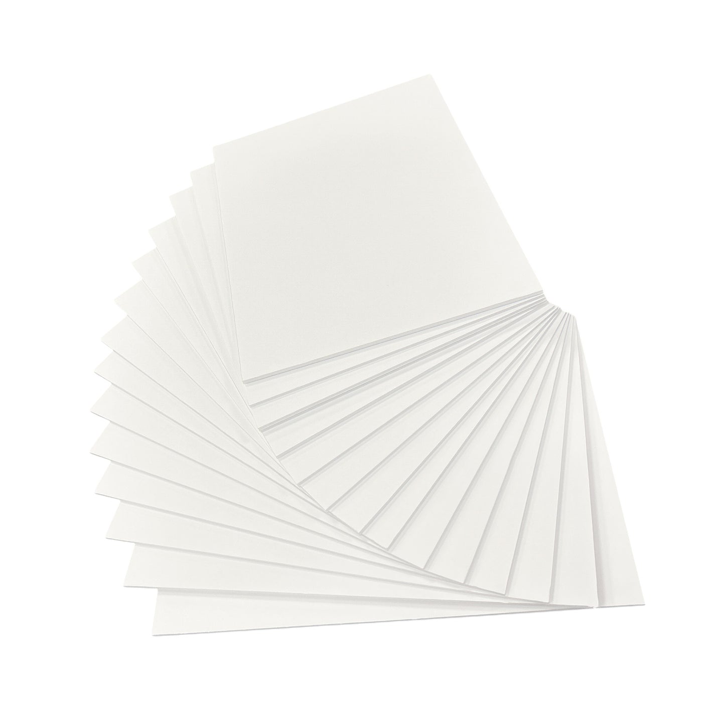 Pack of 15 A4 3mm White Foam Boards – 210 x 297mm