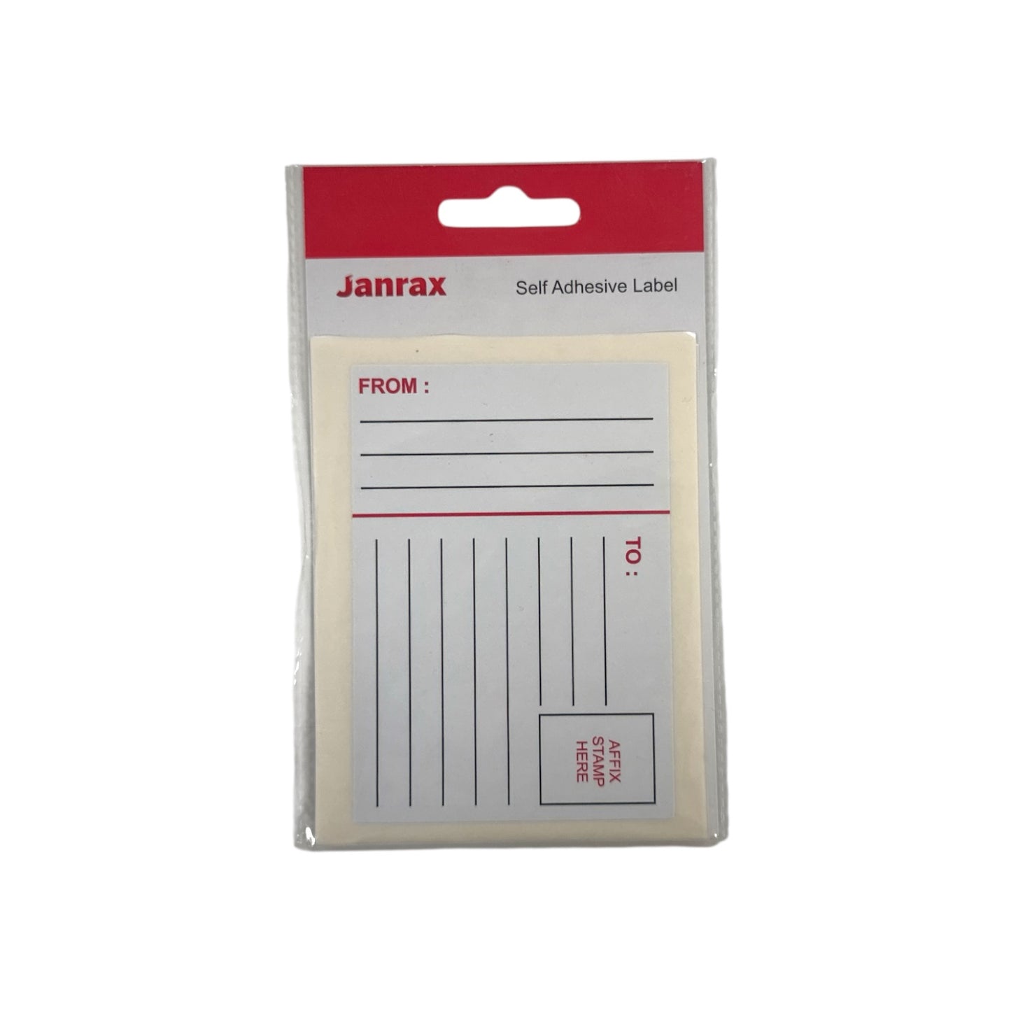 Pack of 7 Return Address 80x110mm Printed Labels