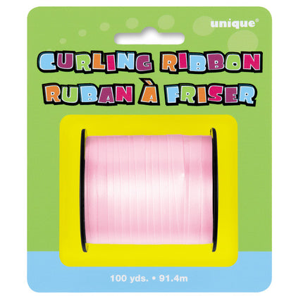 Pastel Pink Curling Ribbon 100 yds