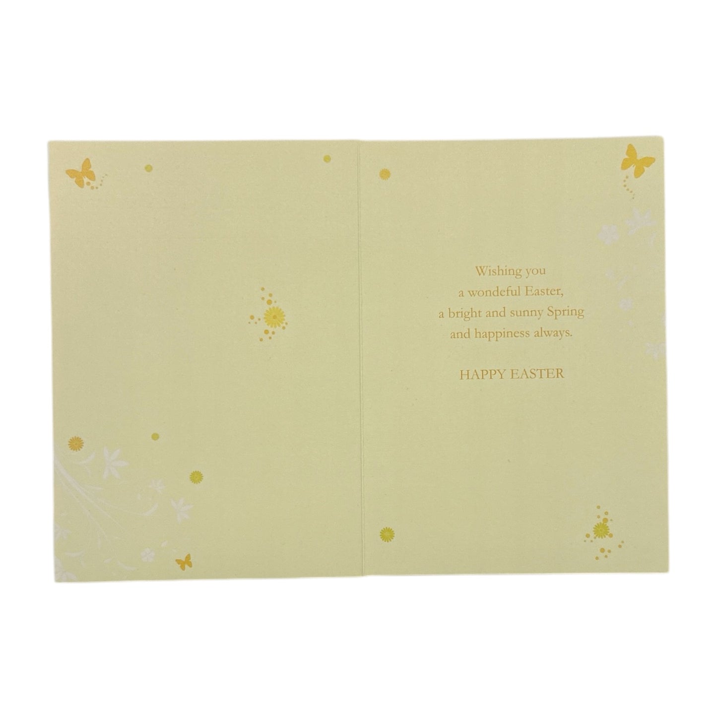 Just For You Photographic Daffodils Design Easter Card