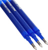 Pack of 3 Pilot FriXion Rollerball Refill Medium Blue Pens