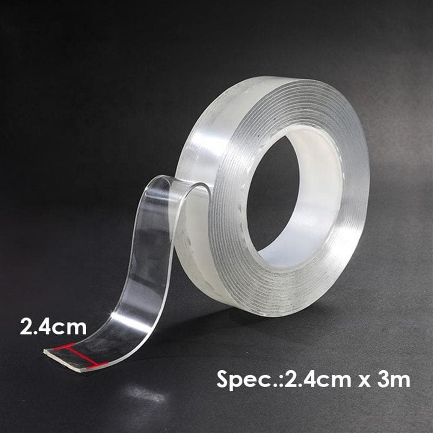 Transparent Multi-functional Strong Adhesive Nano Tape 2.4cm x 3m