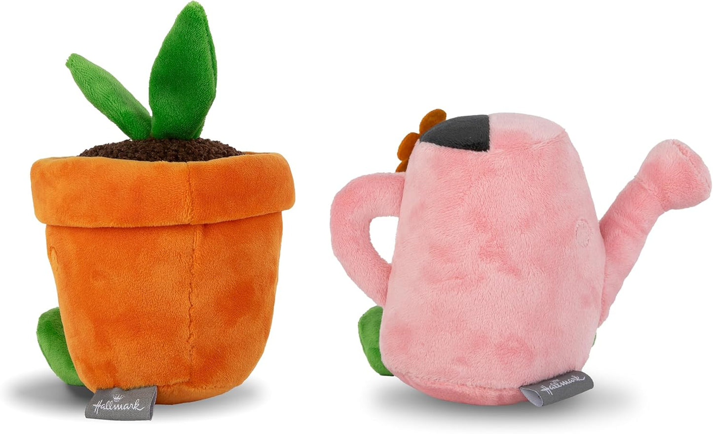 Better Together Watering Can and Plant Pair Soft Toy Set of 2 Gift Mothers Day, Birthday, Valentines Day, Anniversary