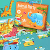 Pack of 24 Preschool Learning Toddler Puzzle Game