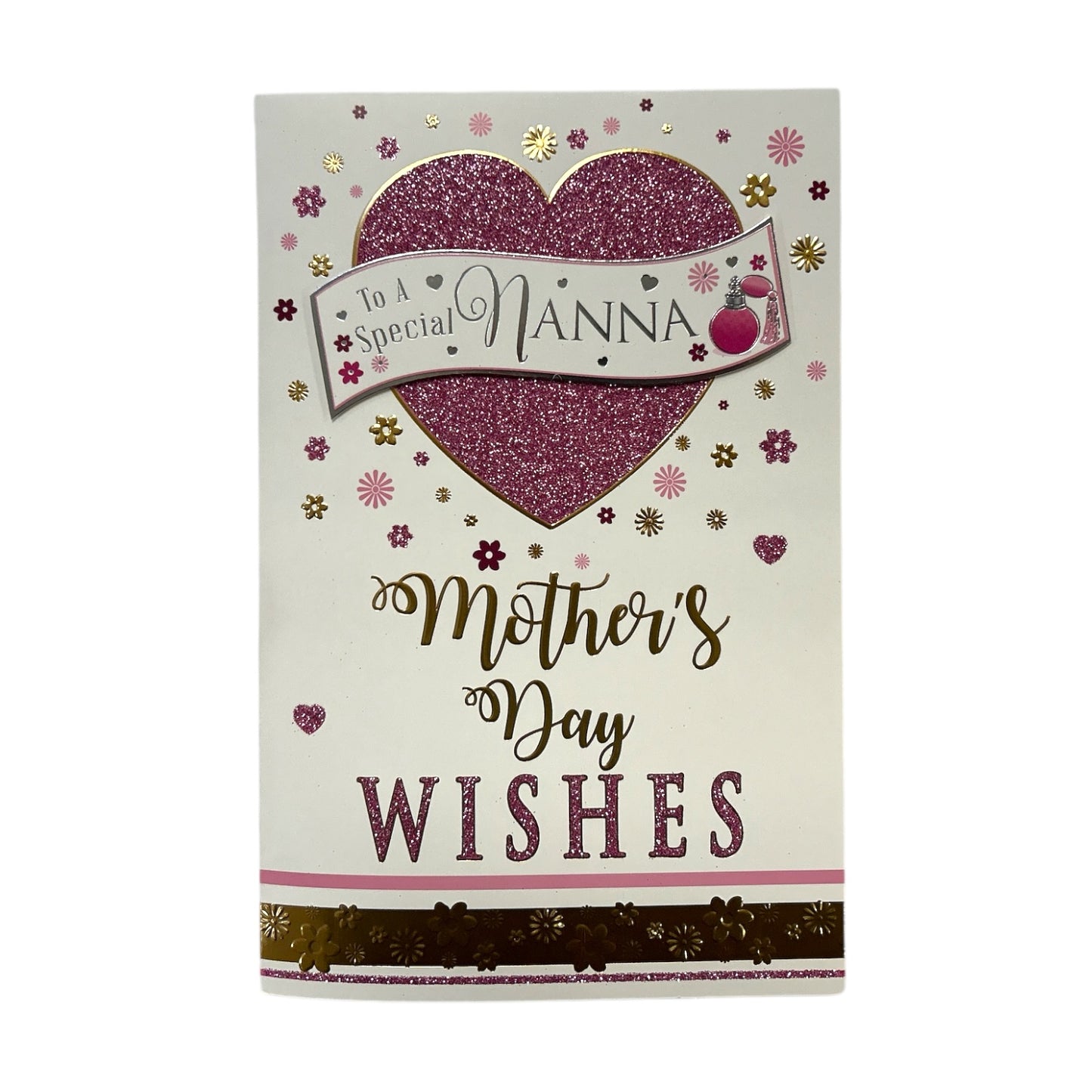 To A Special Nanna Pink Heart Design Mother's Day Boxed Card