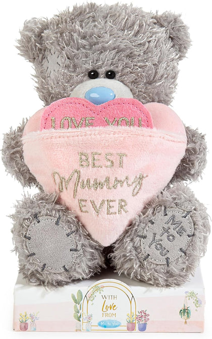 Me To You 'Best Mummy' Plush Bear On Gift Plinth 15cm High