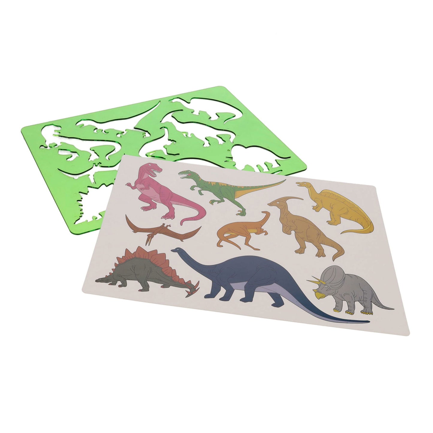 185x265mm Dinosaur Stencil by Crafty Bitz