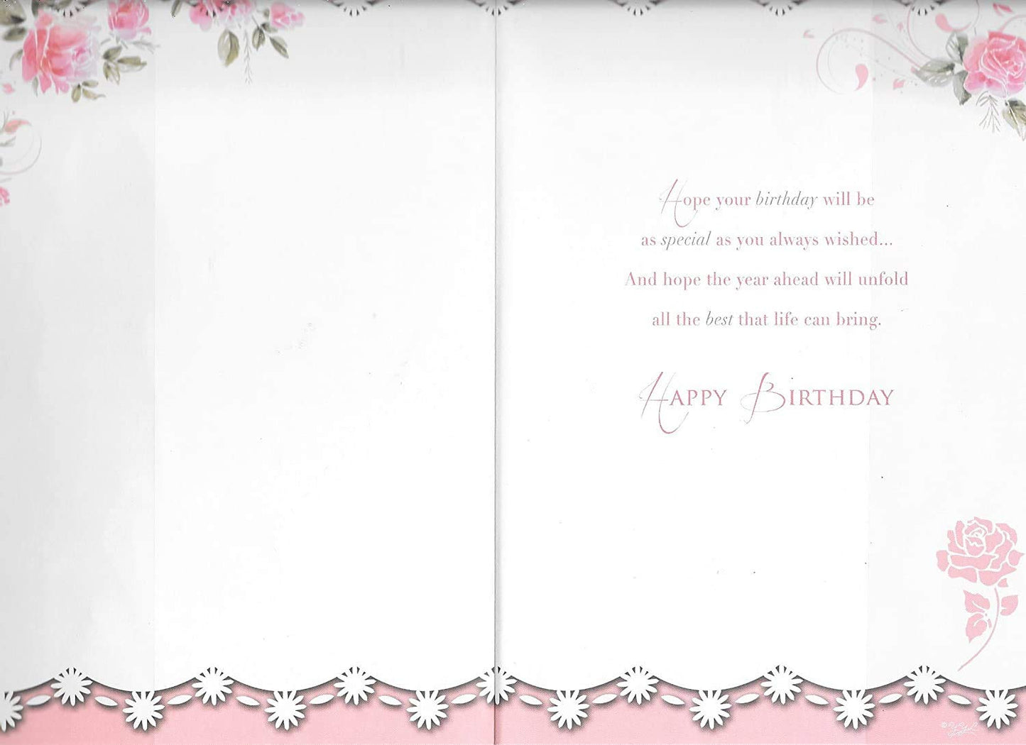 Lady With Shopping Bag Design Open Female Celebrity Style Birthday Card