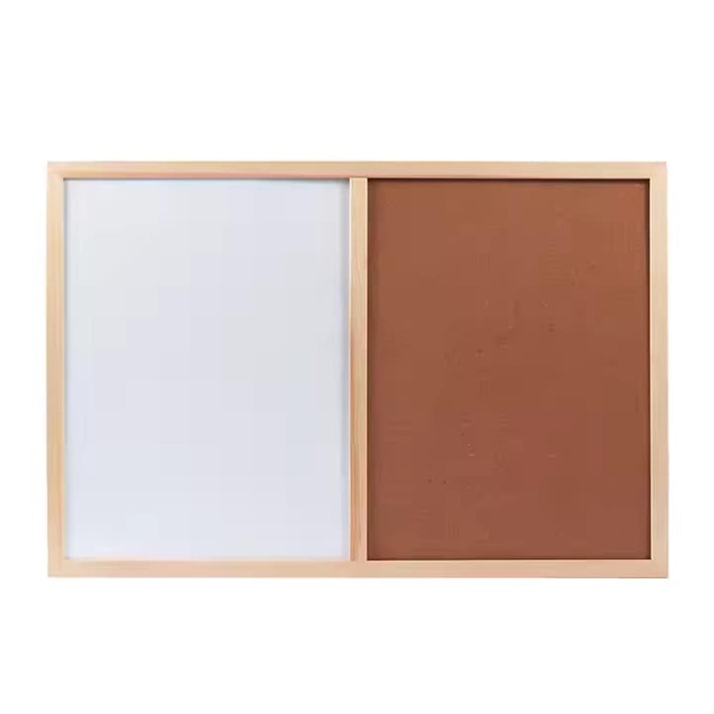 Dual‑Purpose Organizational Board 40 × 60 cm – Magnetic Whiteboard & Self‑Healing Cork Board