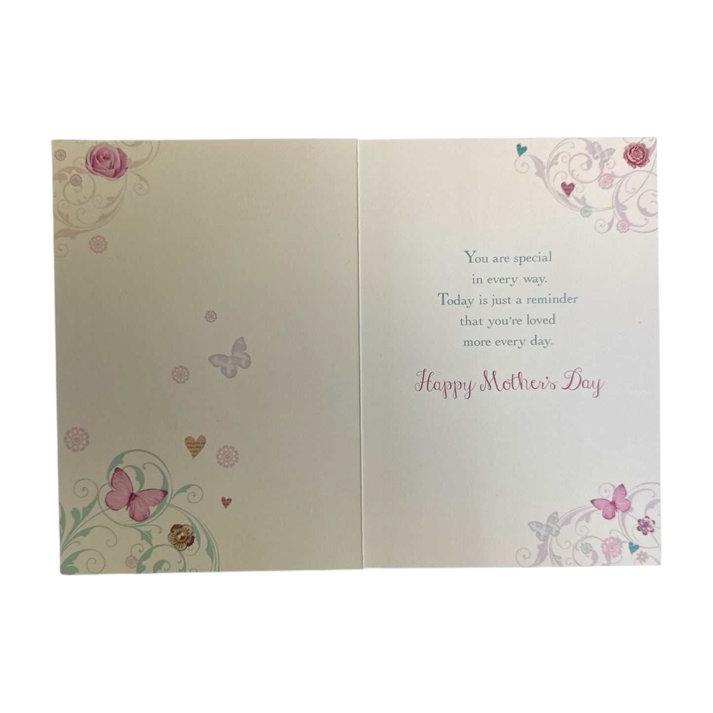 To A Special Mummy Floral Shoes and Purse Mother's Day Card