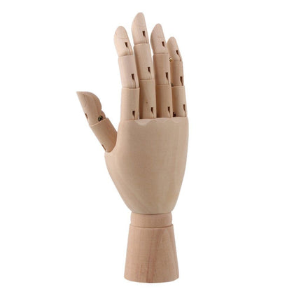 Small Wooden Right Hand Manikin 18cm (7