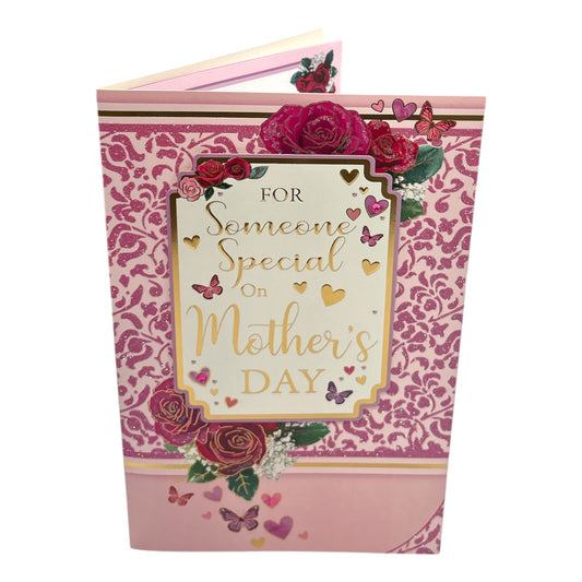 For Someone Special Rose Design Keepsake Mother's Day Boxed Card
