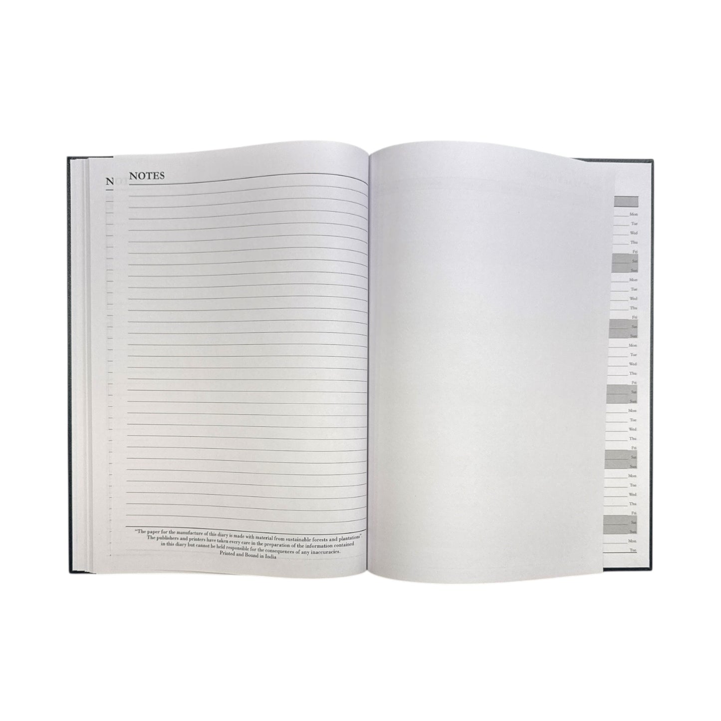 Janrax 2025-2026 A4 Week to View Burgundy Academic Diary