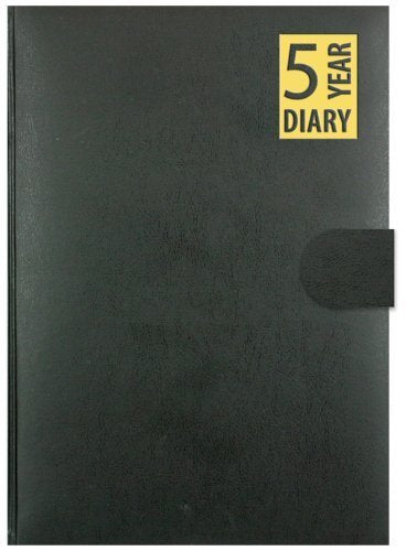 Single A5 Undated 5 Year Day A Page Index Fabric Diary